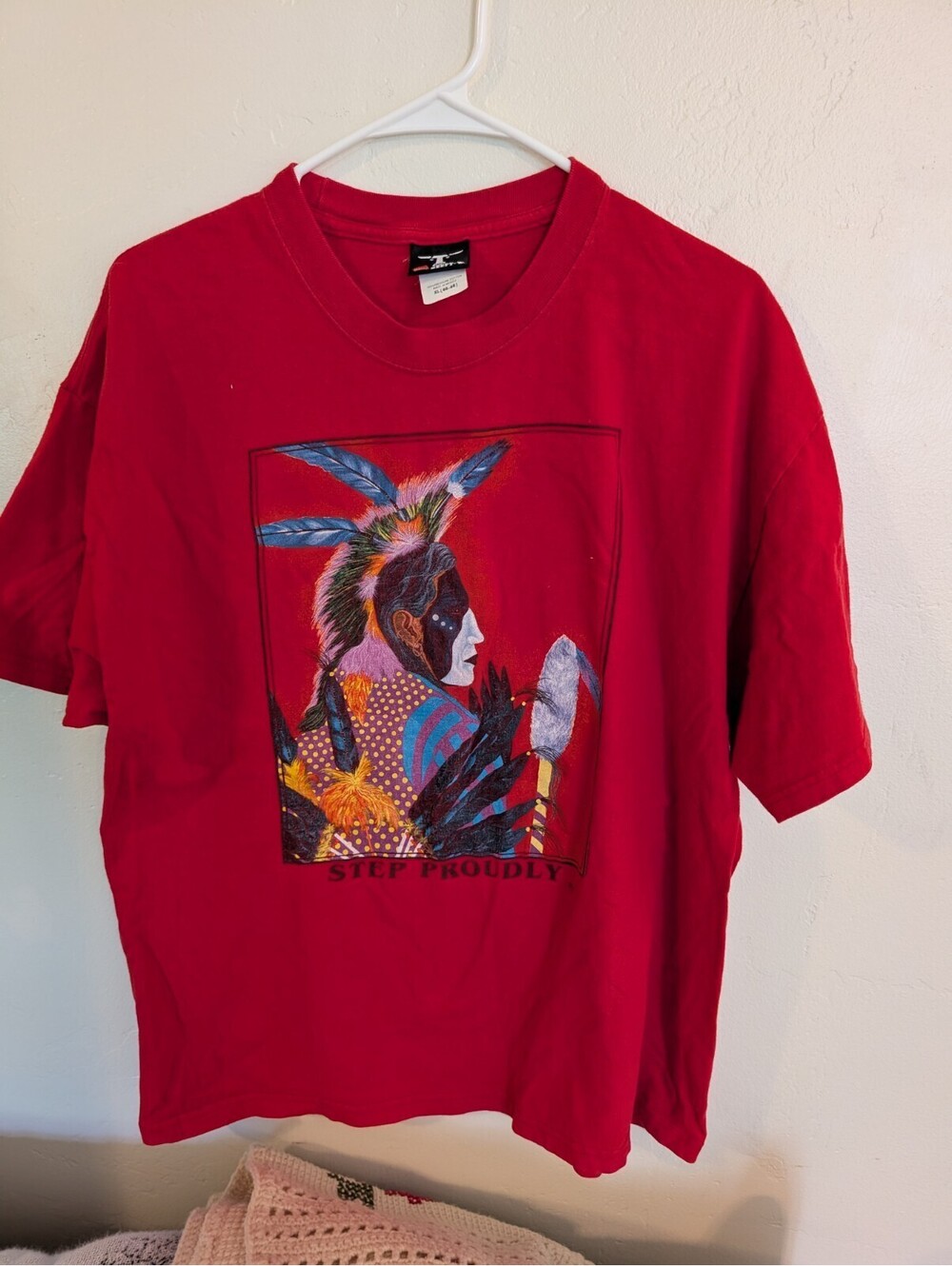 Vintage 2005 Crow Fair Montana T-Shirt Step Proudly Native American Powwow Sz XL
